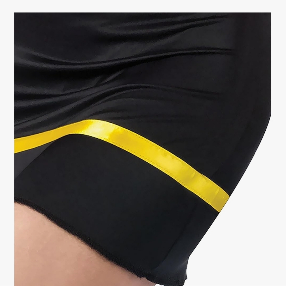 WOMEN'S Sexy Popeye Olive Oyl Costume Mini Skirt W/ Wig Size M/L New! - Picture 3 of 6